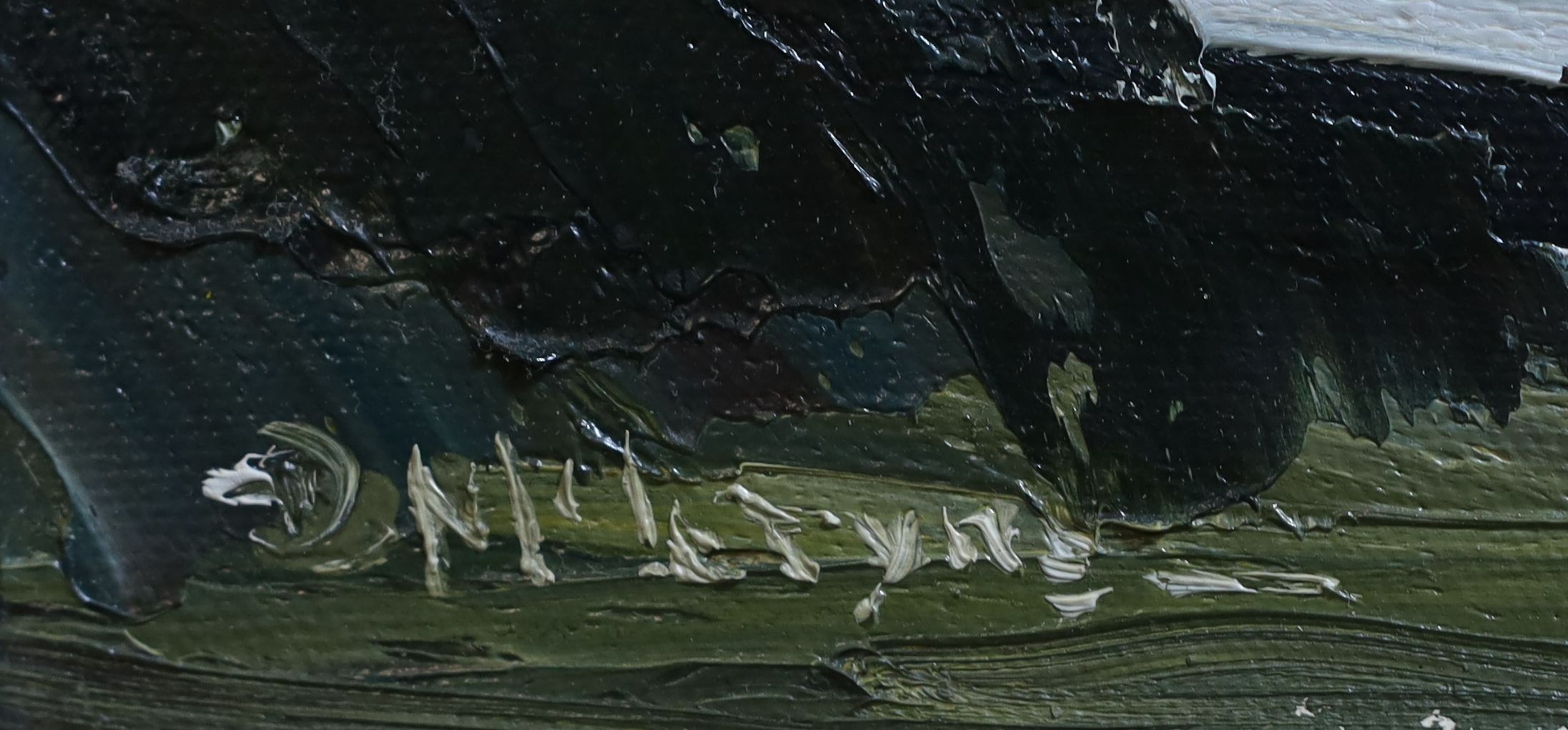 Donald McIntyre (1923-2009), 'The Broads', oil on canvas, 25 x 35.5cm